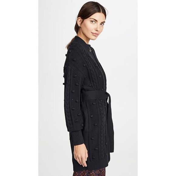 Brand new Nicholas Wool Blend Grandpa Cardigan M - Picture 4 of 15